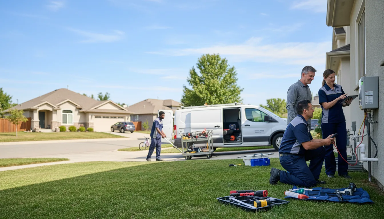 Tankless water heater service in Redig, SD